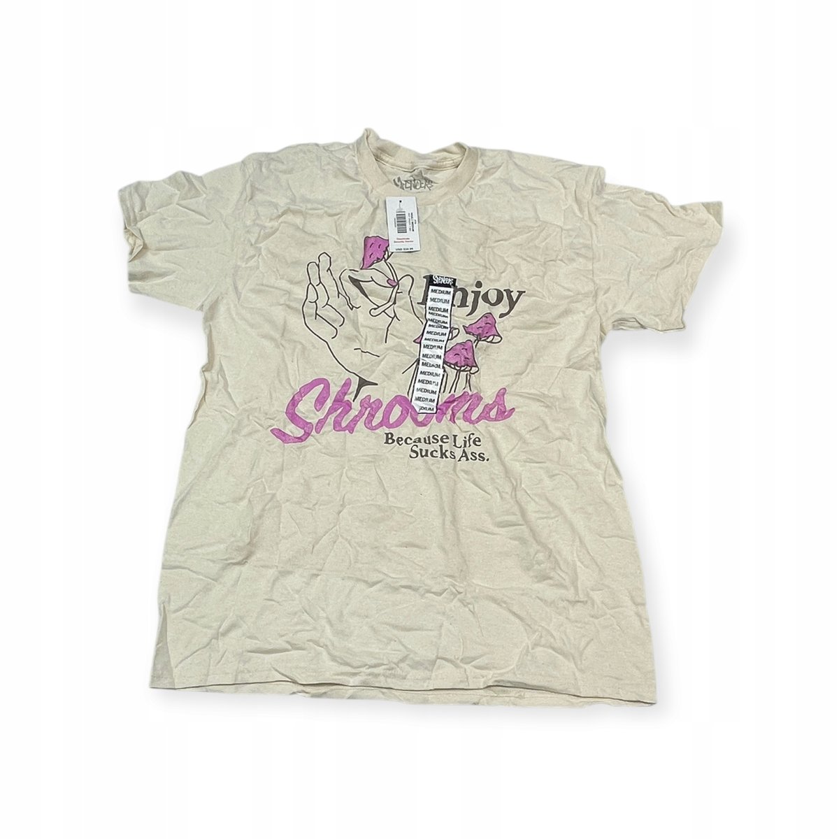 Koszulka T-shirt męski okrągły dekolt SPENCER'S M