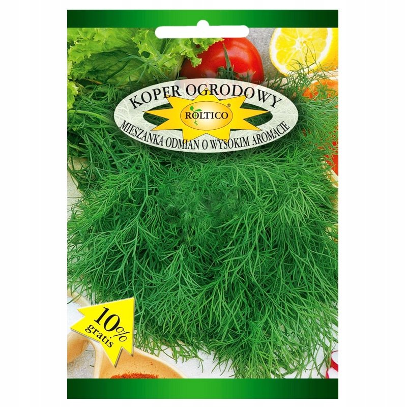 KOPER OGRODOWY mieszanka ODMIAN O WYSOKIM AROMACIE 50g NASIONA p. 2H177; 3H177;