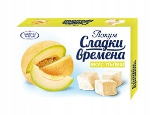 Lokum - Bulgarian Delight - Bułgarska galaretka o smaku Melona