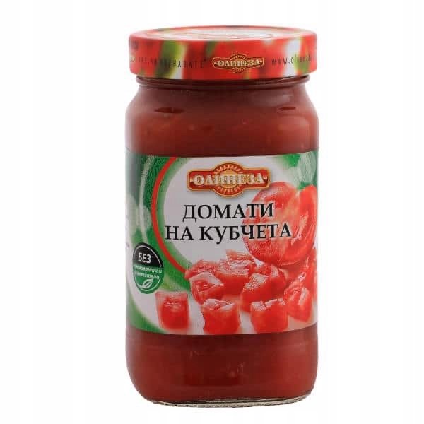 Pomidory kawałki ze skórką - Olinesa