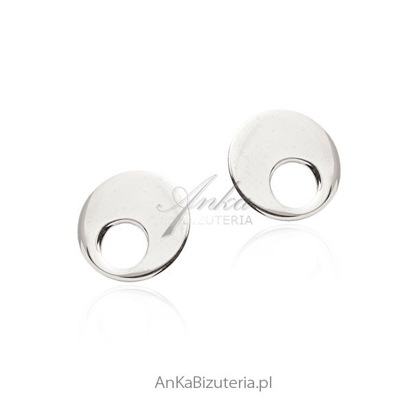 ankabizuteria.pl Kolczyki srebrne na sztyfty