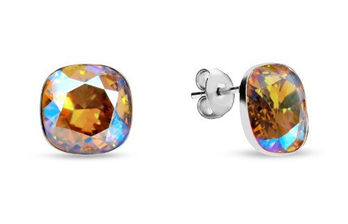 ankabizuteria.pl Srebrne kolczyki pr. 925 Swarovski BUSSO w kolorze L