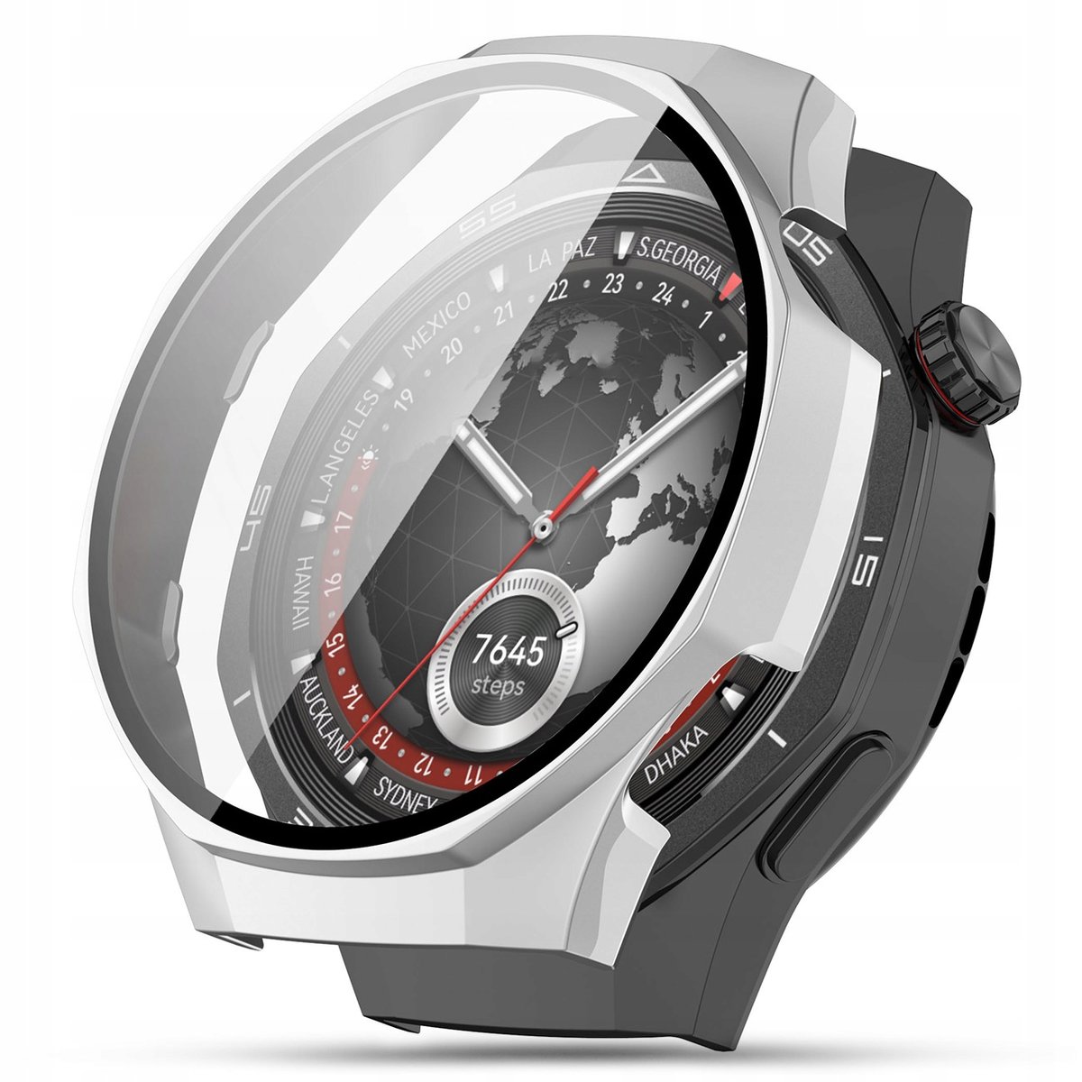 ETUI 2in1 HUAWEI WATCH GT5 46mm PRO - SILVER