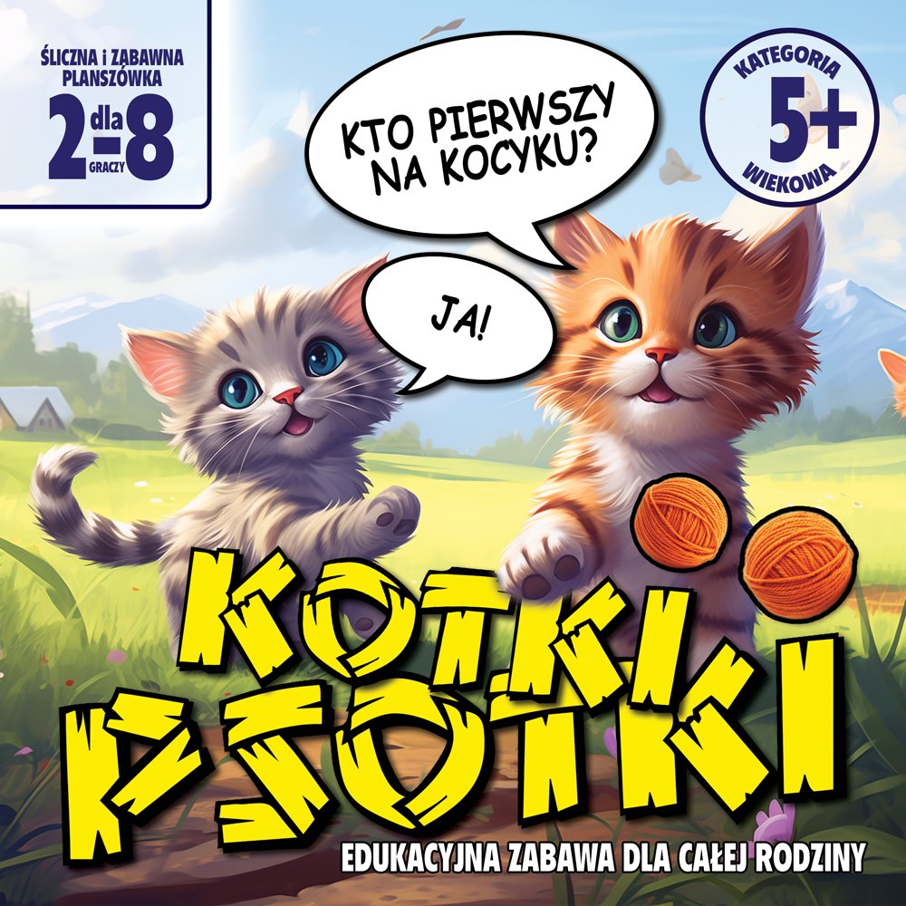 Kotki Psotki - Edukacyjna gra dla całej rodziny