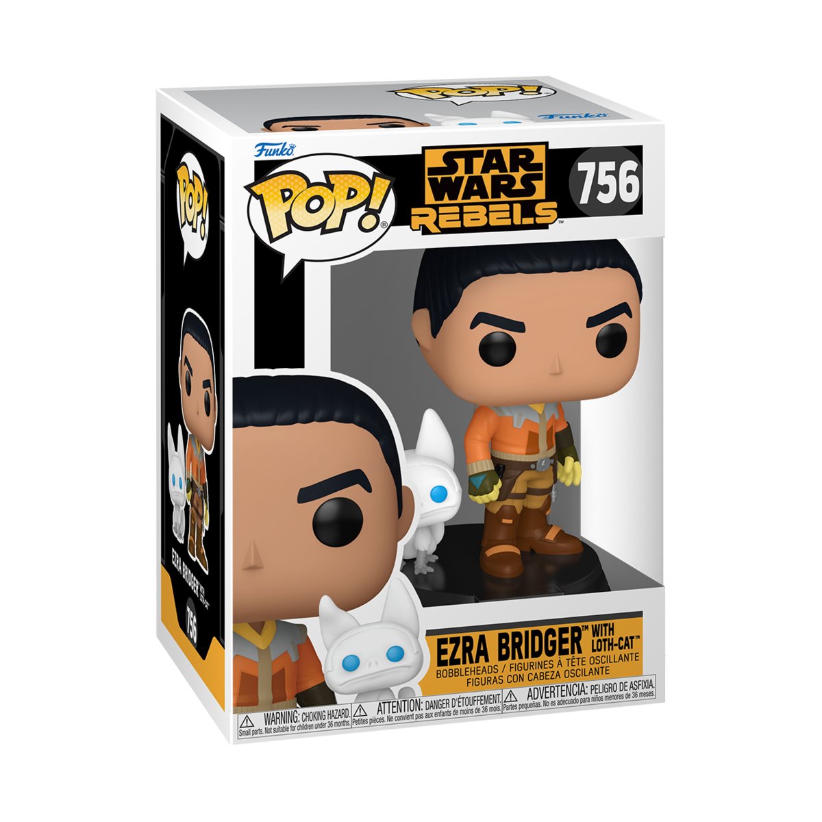 FUNKO POP!, POP&Buddy: Rebels S2- Ezra w/Loth Cat