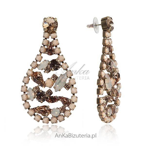 ankabizuteria.pl Kolczyki kryształy Swarovski