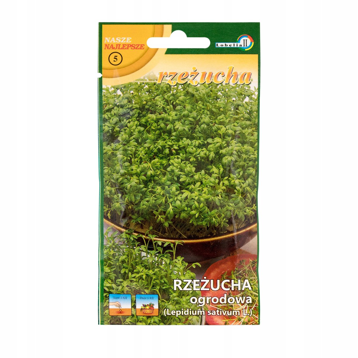 RZEŻUCHA OGRODOWA NASIONA p. PL302/23/4617/L1A; PL202/23/4617/L14/A;