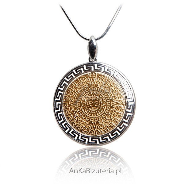 ankabizuteria.pl Zawieszka srebrna pozłacana 