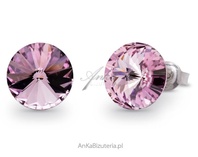 ankabizuteria.pl Kolczyki srebrne pr. 925 Swarovski Candy Studs w kol