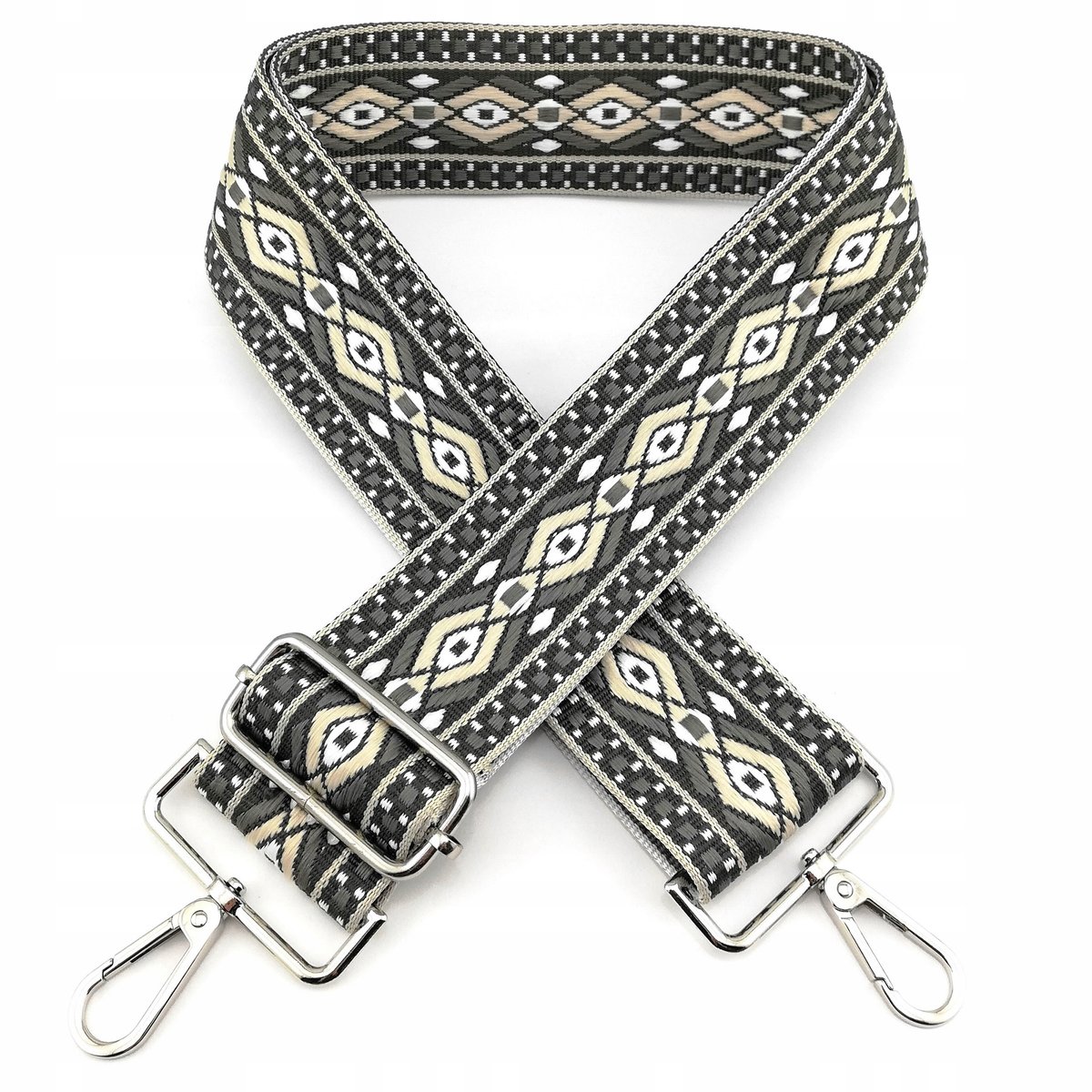 Pasek Do Torebki Torby Regulowany Szeroki Damski Długi Parciany Kolorowy