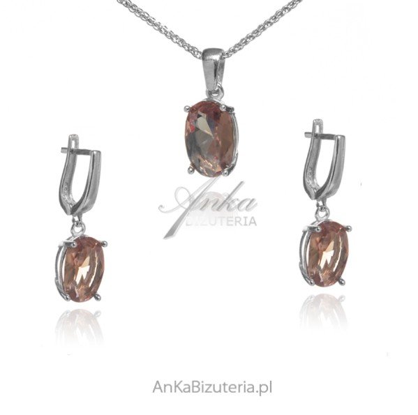 ankabizuteria.pl Prosta elegancka biżuteria srebrna z sultanitem