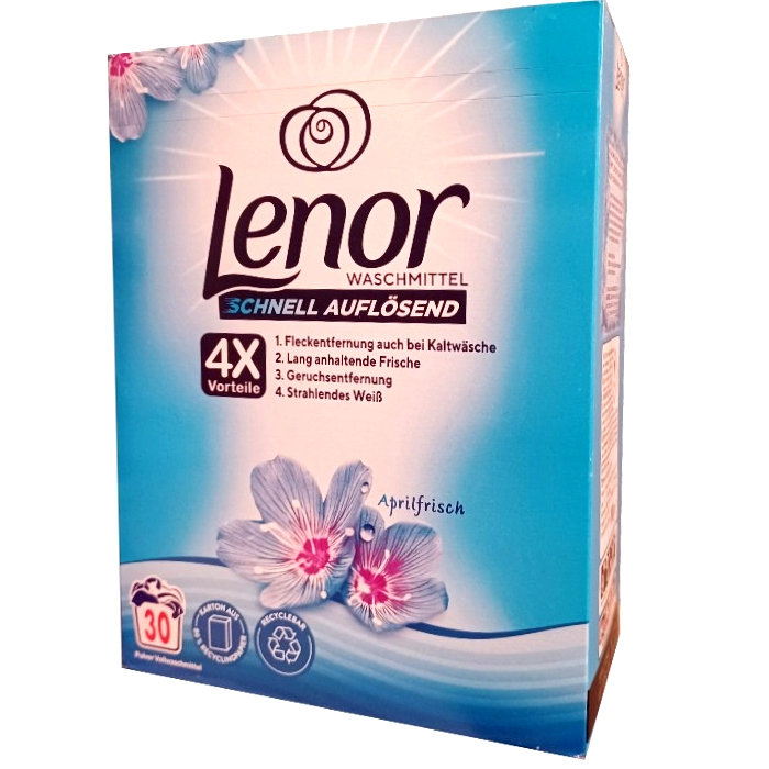 Lenor Universal Aprilfrisch 1,8KG (proszek do prania białych i kolorowych tkanin)
