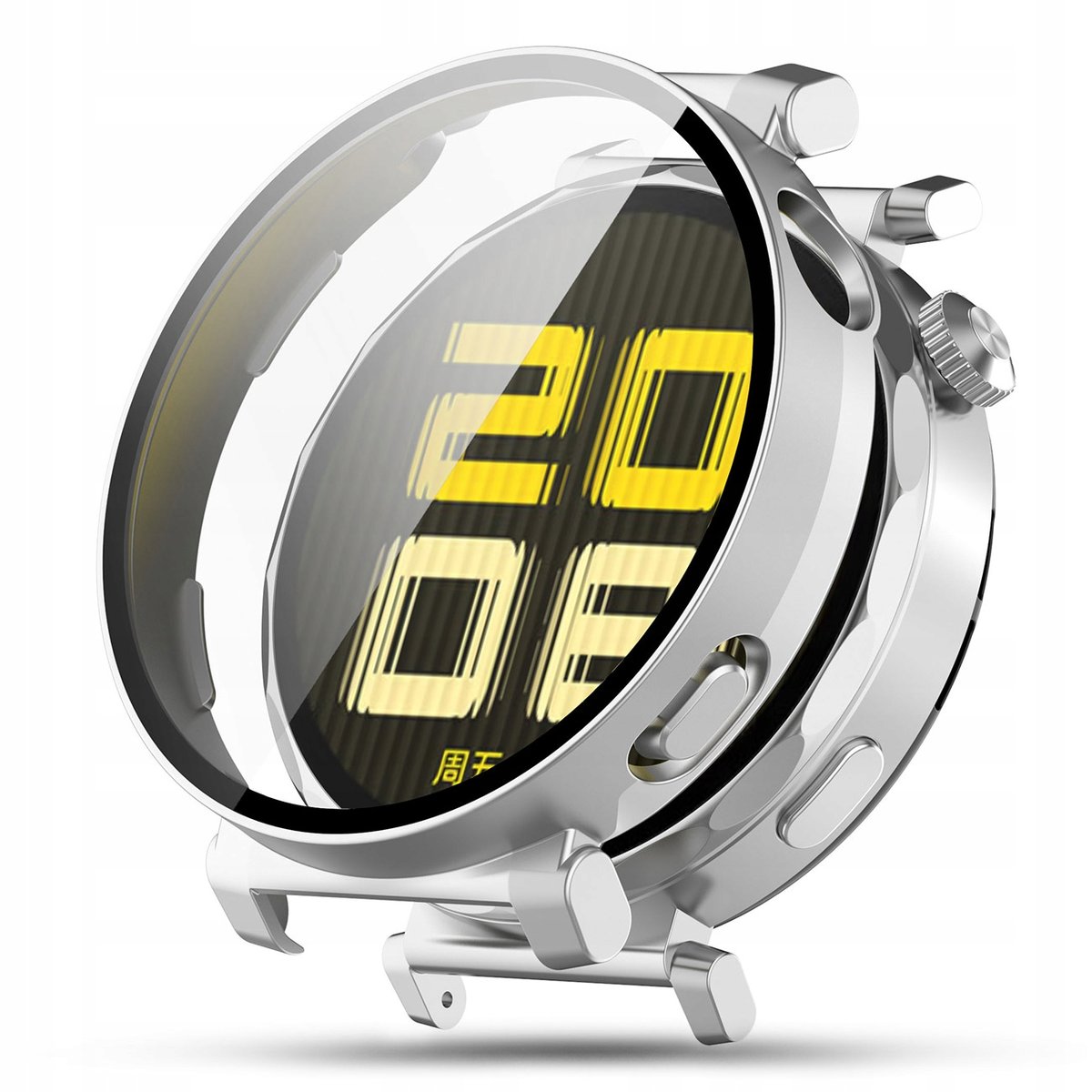 ETUI 2in1 HUAWEI WATCH GT5 42mm PRO - SREBRNE