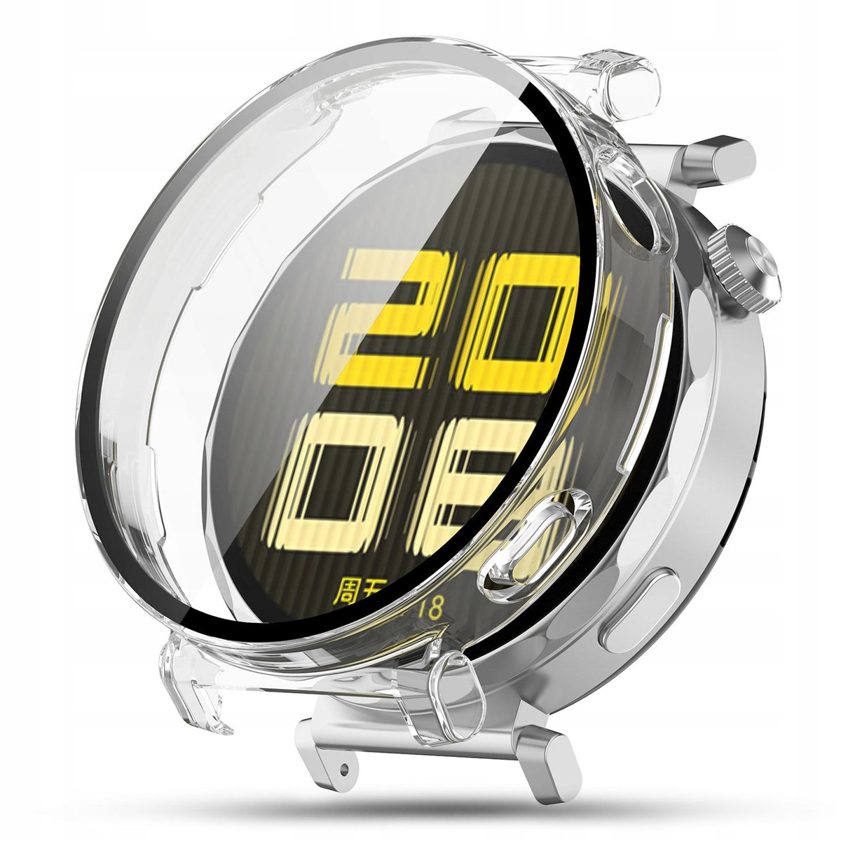 ETUI 2in1 HUAWEI WATCH GT5 42mm PRO -PRZEŹROCZYSTE