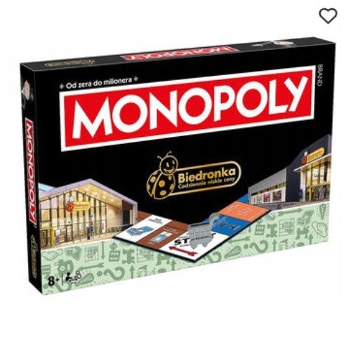 Gra planszowa Winning Moves Monopoly Biedronka