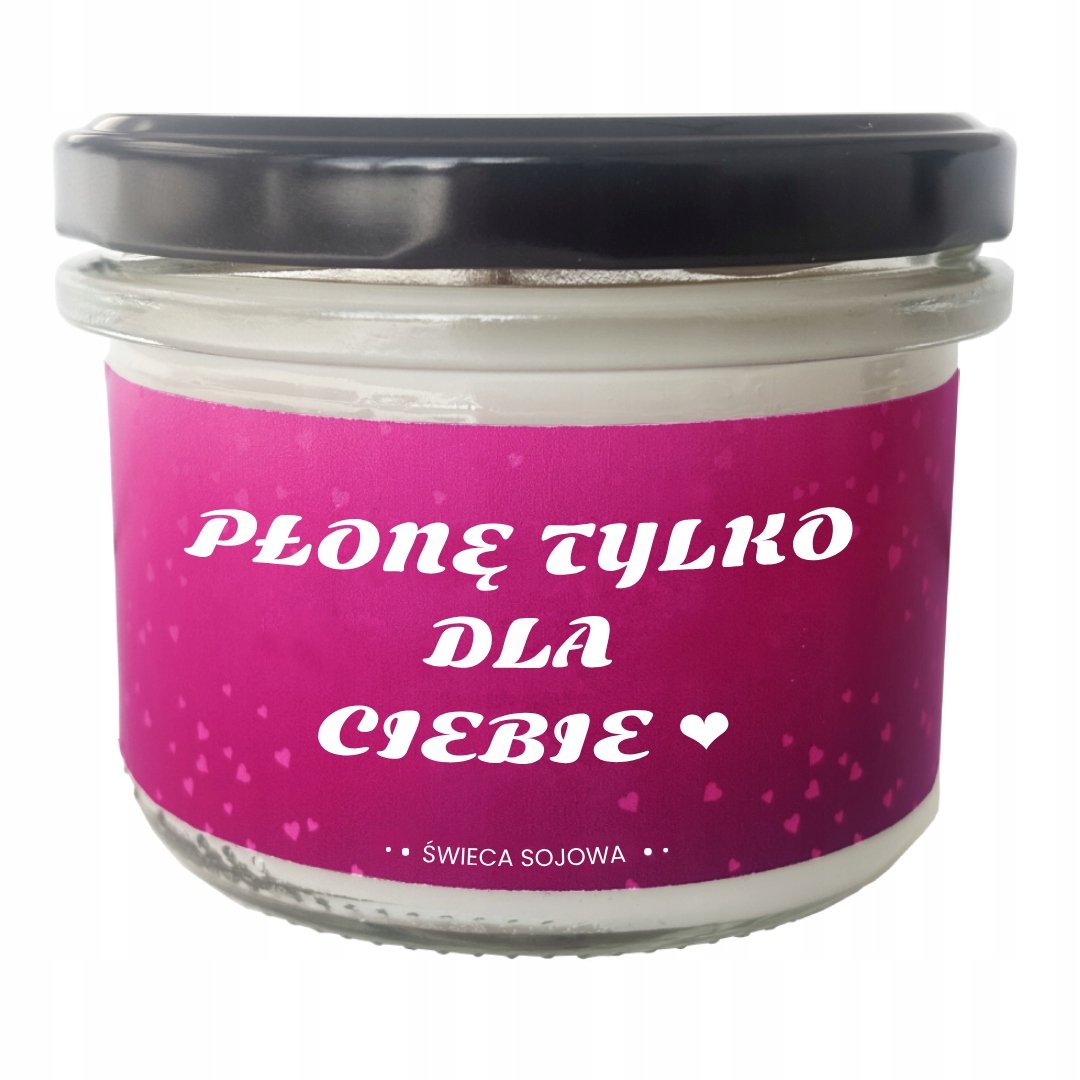 OWOCOWO KWIATOWA NATURALNA ŚWIECA ZAPACHOWA SOJOWA 150ML PREZENT UPOMINEK DLA KOBIETY MĘŻCZYZNY ŻONY MĘŻA CHŁOPAKA DZIEWCZYNY NIEJ NIEGO NA WALENTYNKI