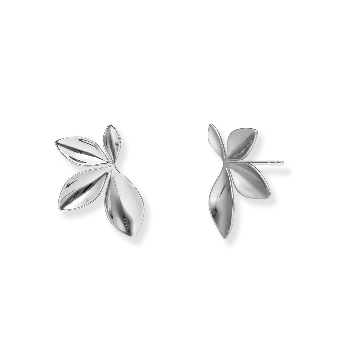 ankabizuteria.pl Kolczyki srebrne duże kwiaty