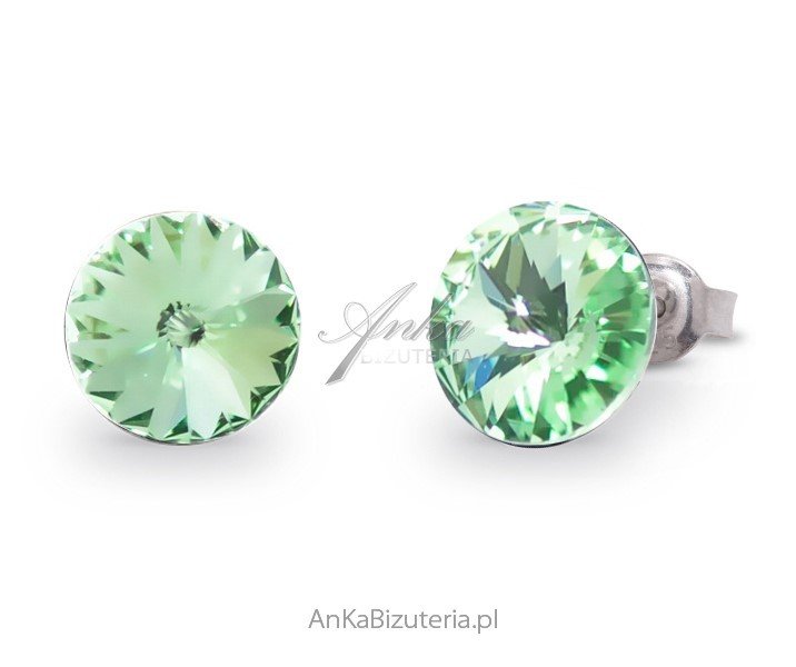ankabizuteria.pl Kolczyki srebrne Swarovski Candy Studs w kolorze Chr