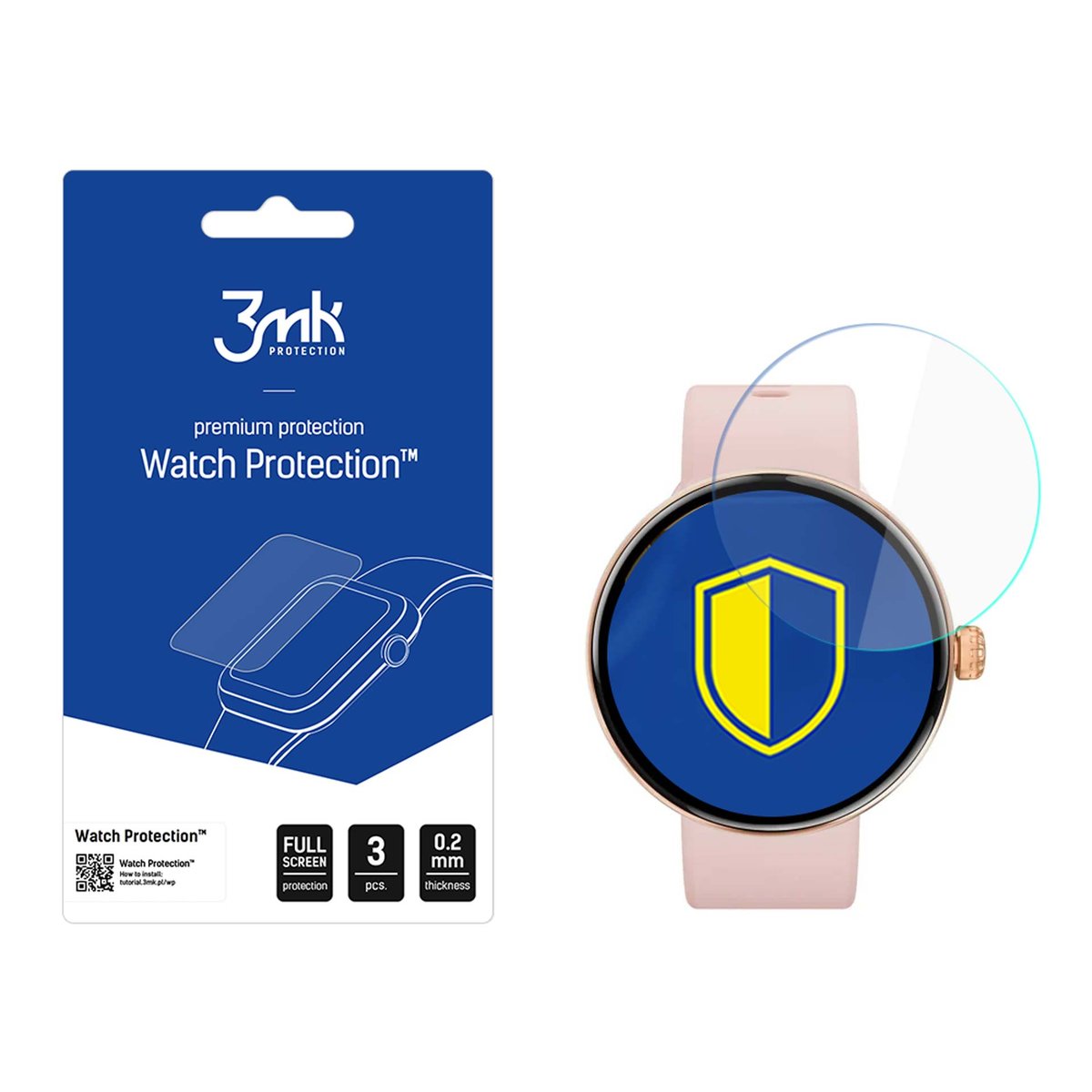 Folia na ekran smartwatcha do Garett Rose - 3mk Watch Protection