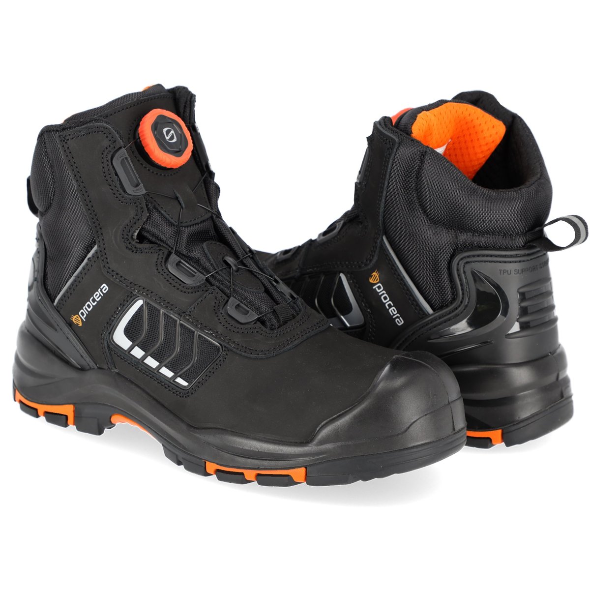 Buty ROBOCZE Trzewiki OCHRONNE ROCK S3 Nosek KOMPOZYTOWY Kevlar BOA ROZM 39