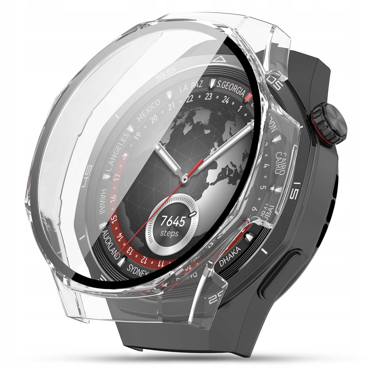 ETUI 2in1 HUAWEI WATCH GT5 46mm PRO- PRZEŹROCZYSTE