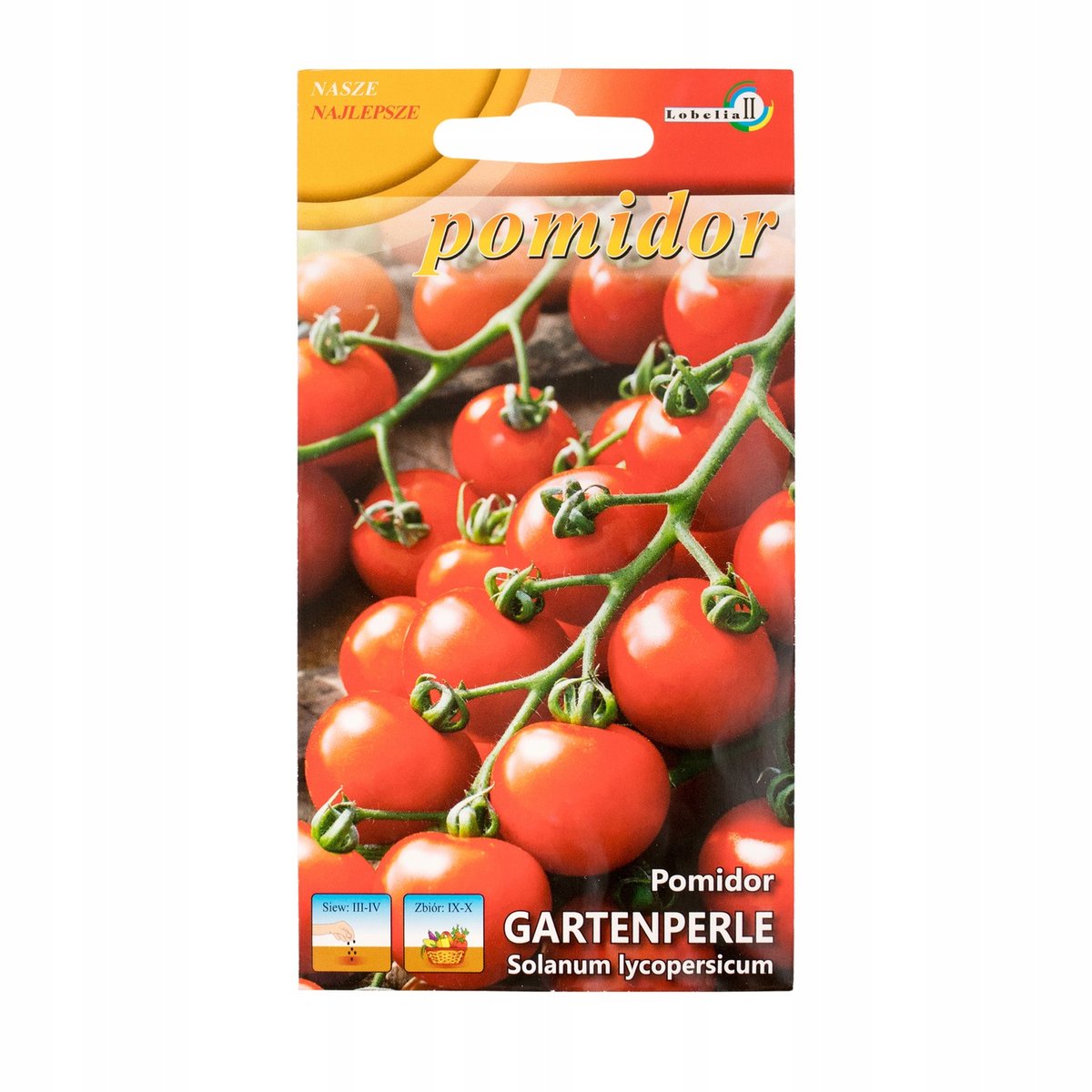 POMIDOR KOKTAJLOWY CHERRY GARTENPERLE NASIONA p. DE80016120215340