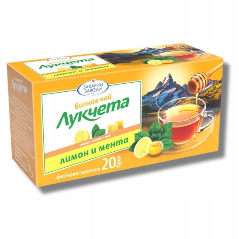 Herbata ziołowa Bułgarska Cytryna+Mięta