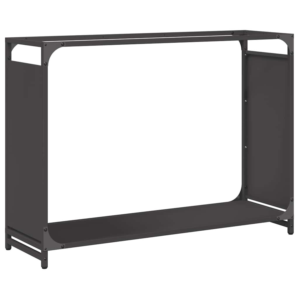 vidaXL Stojak na drewno opałowe 90x28x65 cm Stal walcowana na zimno