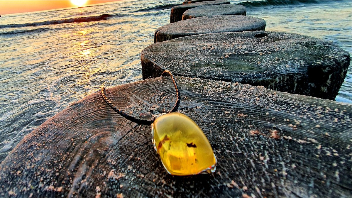 ankabizuteria.pl Piękna zawieszka srebrna z cytrynowym bursztynem z n
