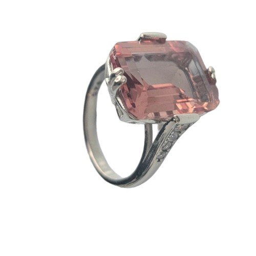 ankabizuteria.pl Okazały pierścionek srebrny z cyrkonią i sultanitem