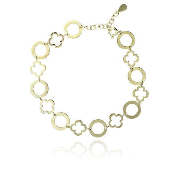 ankabizuteria.pl Bransoletka srebrna pozłacana KONICZYNKI