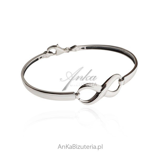 ankabizuteria.pl Bransoletka srebrna NIESKOŃCZONOŚĆ