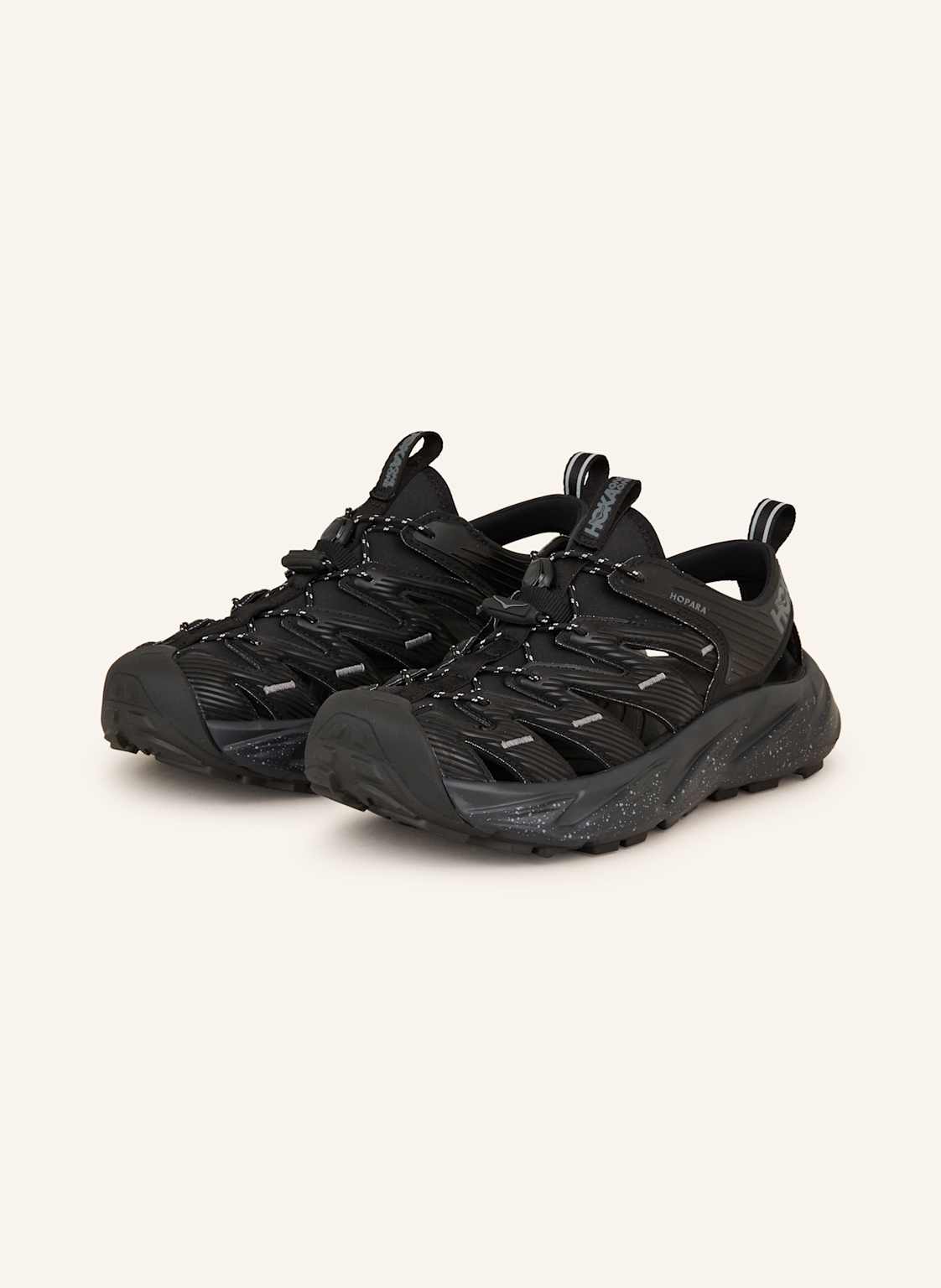 Hoka Sandały Trekkingowe Hopara schwarz