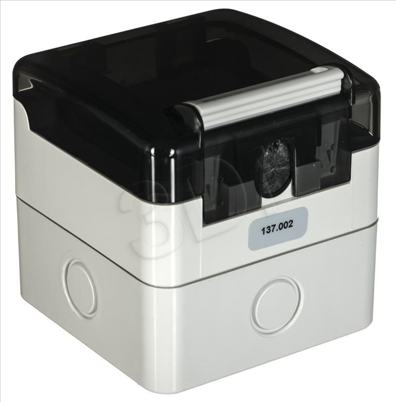 Alantec ALANTEC Gniazdo szczelne IP66 natynkowe 2xRJ45