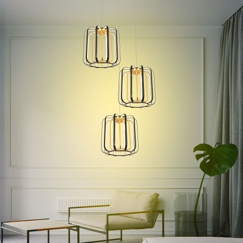 Xara lampa wisząca 3xLED/45W czarna/złota 9210-0310