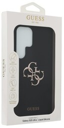 Guess Etui Hardcase Silicone Big 4G Logo Bottom Script do Samsung Galaxy S25 Ultra, czarne