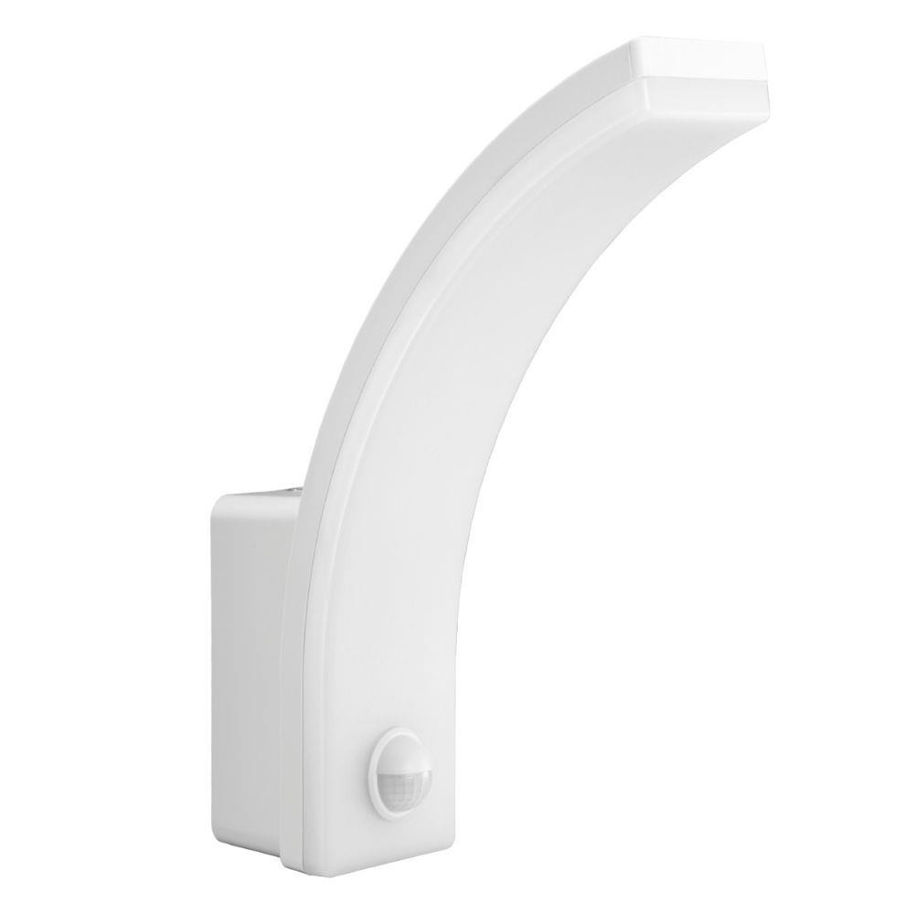 Lampa led z czujnikiem ruchu maclean mce512 w, czujnik ruchu pir, kolor biały, 20w, ip65, 2000lm, barwa neutralna biała (4000k) MCE512 W
