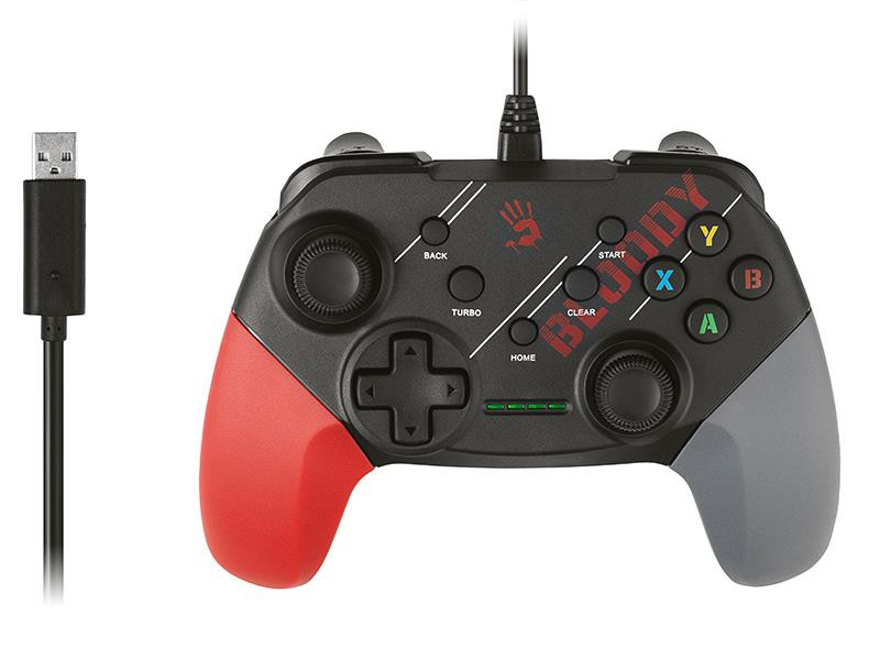 Gamepad a4tech bloody gp30 sports red usb A4TJOY47404