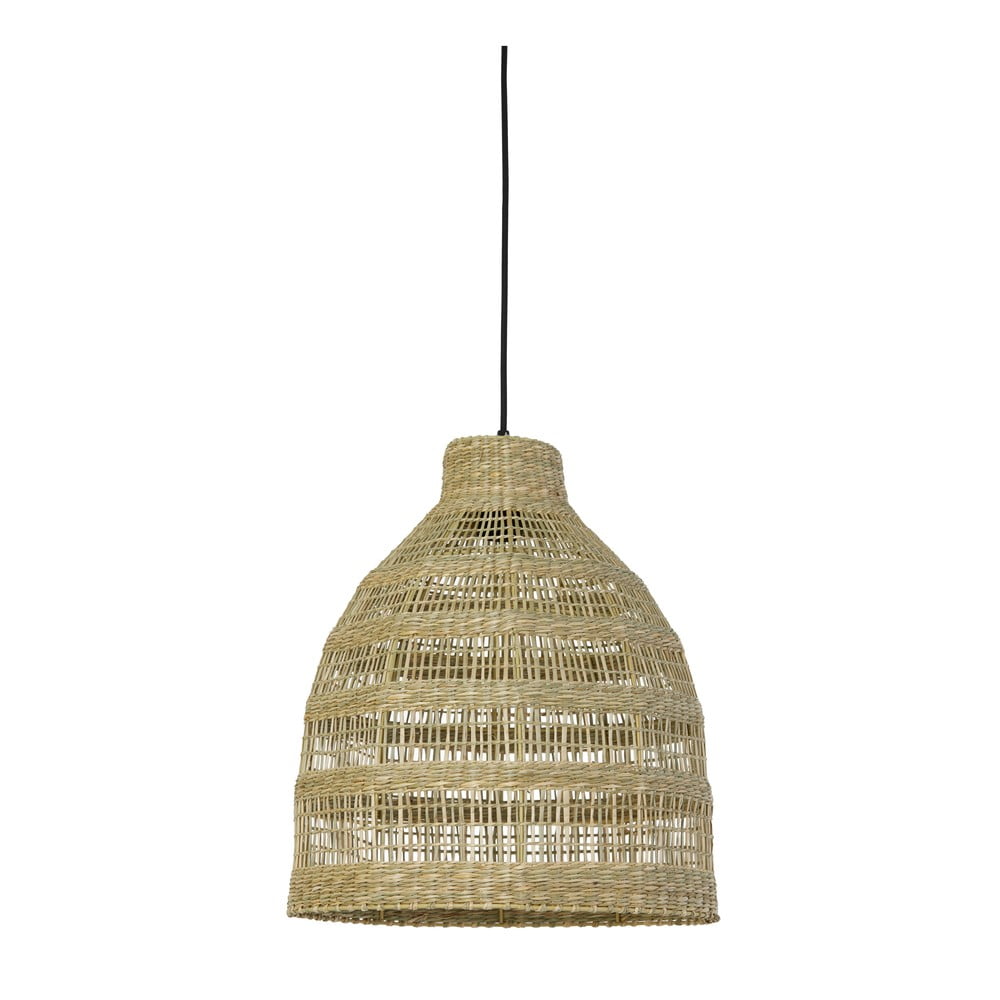 Lampa wisząca z kloszem z trawy morskiej ø 38 cm Sagar – Light & Living