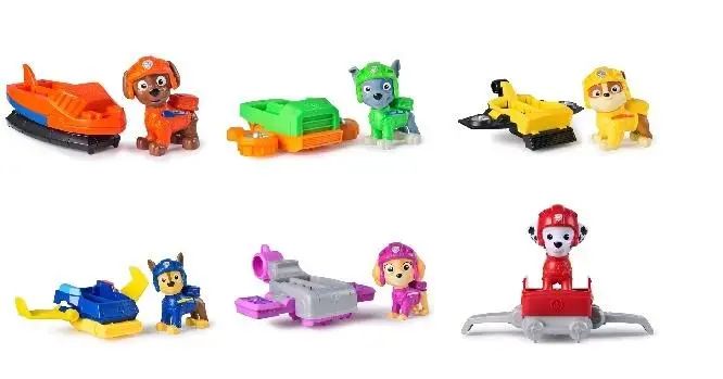 Psi Patrol: Figurki Action Pup mix - Spin Master
