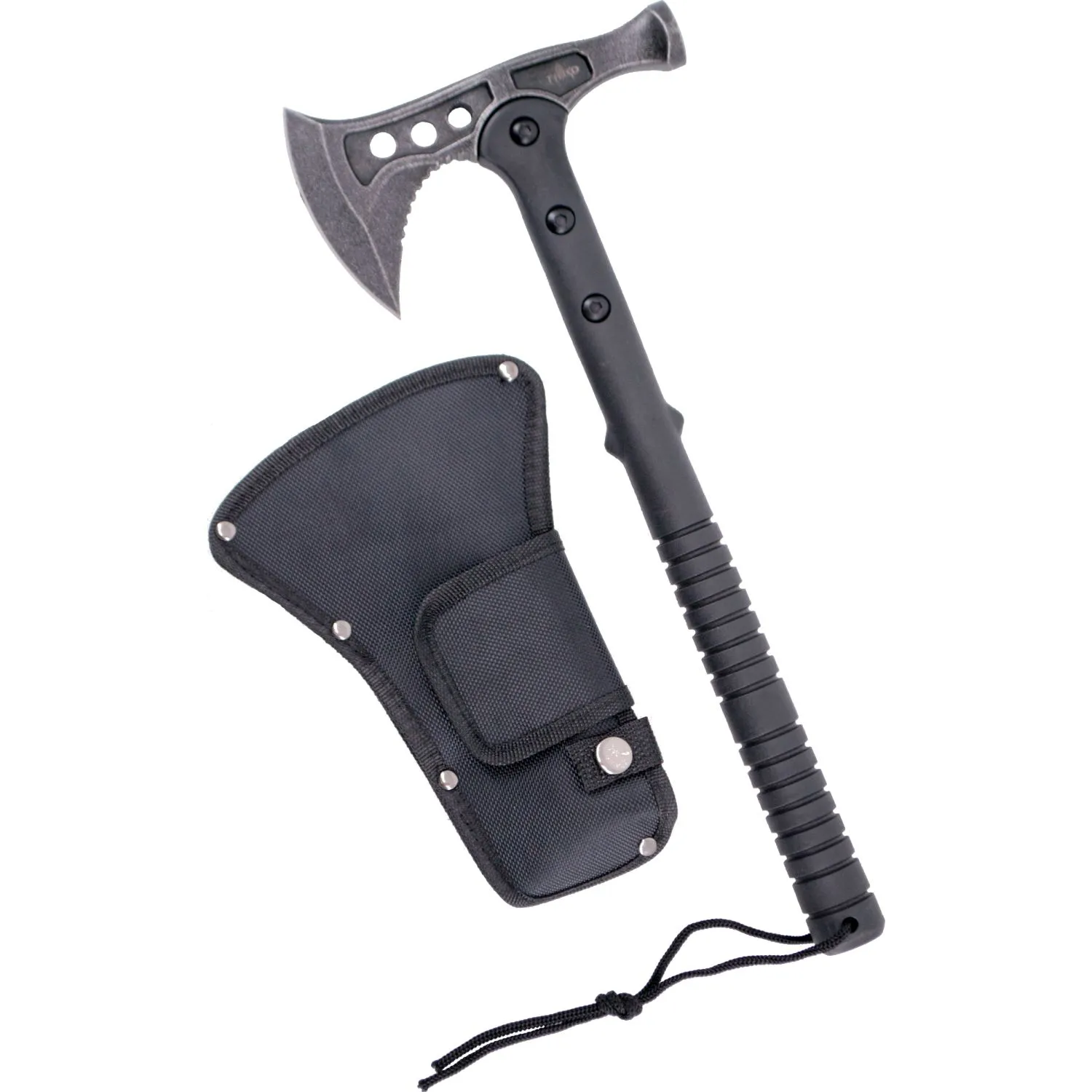 Amont Decor Habitat Stalowy Toporek TH-M9001N duży grafitowy z osłoną