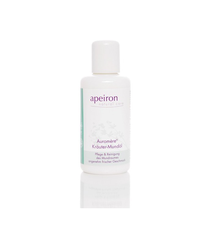 Ziołowy olejek do płukania jamy ustnej, Auromère, 100 ml, Apeiron