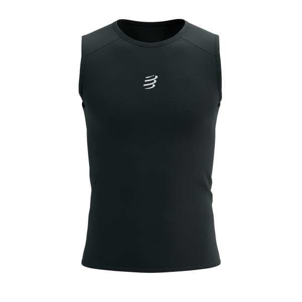 COMPRESSPORT Koszulka biegowa męska TRAIL RACING TANK black