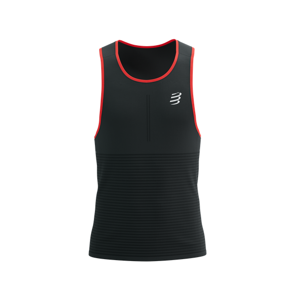COMPRESSPORT Koszulka biegowa PRO RACING SINGLET black
