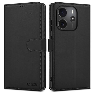 Etui TECH-PROTECT Wallet Xiaomi Redmi Note 14 4G/LTE Czarny