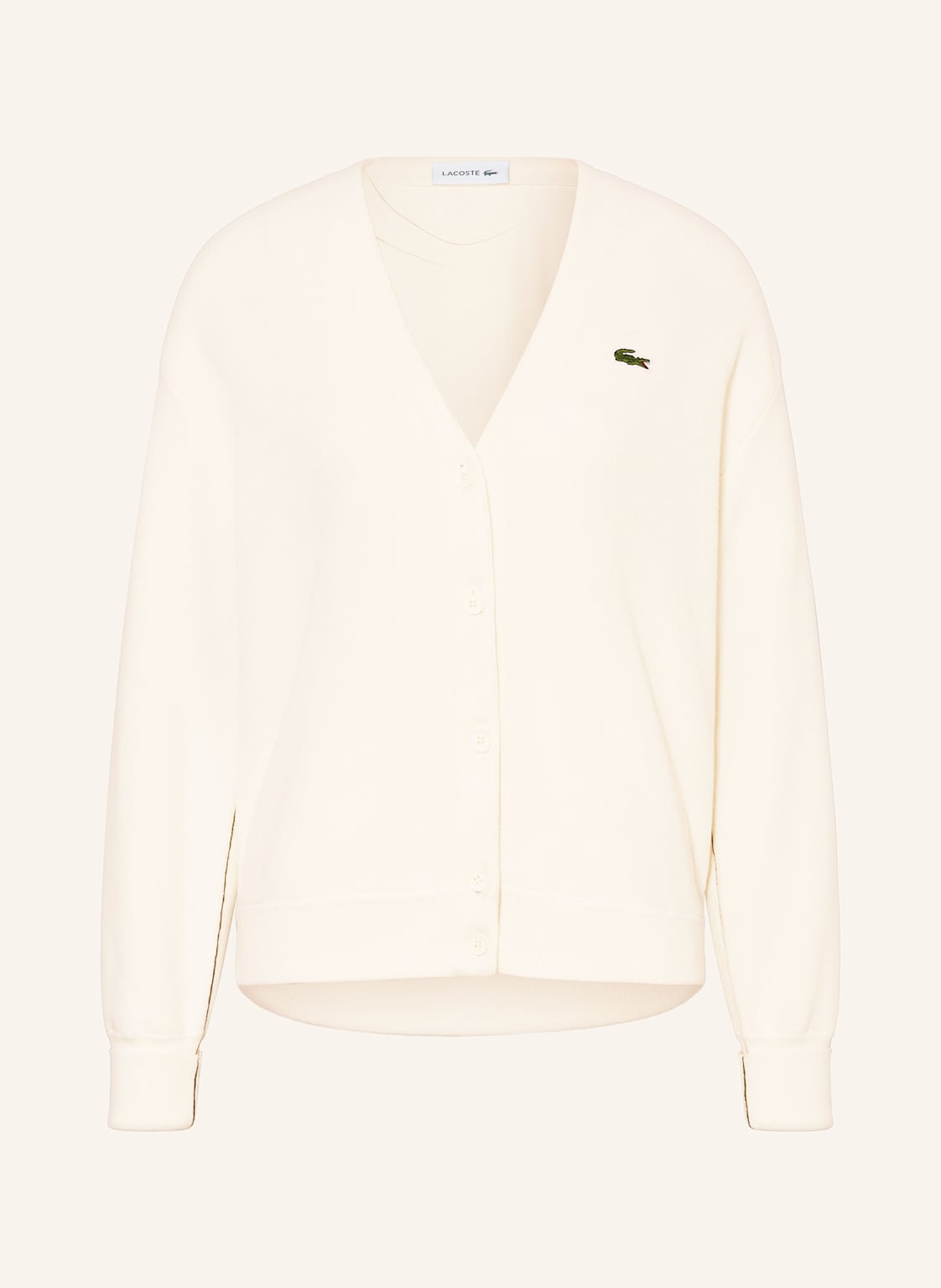 Lacoste Kardigan weiss