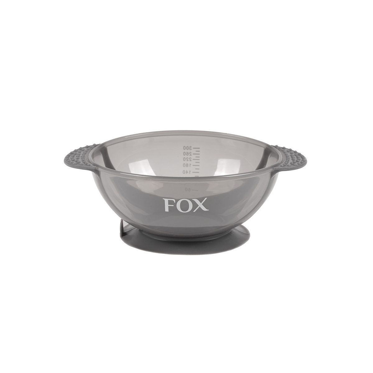 Fox Fox Earth Colors, miseczka z silikonową przyssawką, szara