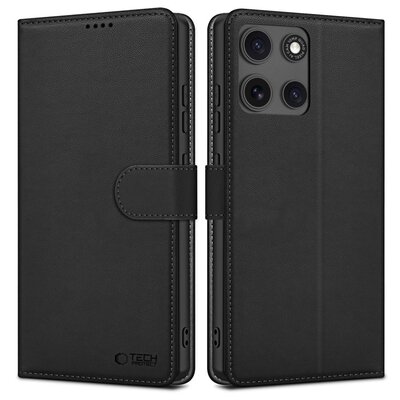 Etui TECH-PROTECT Wallet Motorola Moto G15/G15 Power Czarny