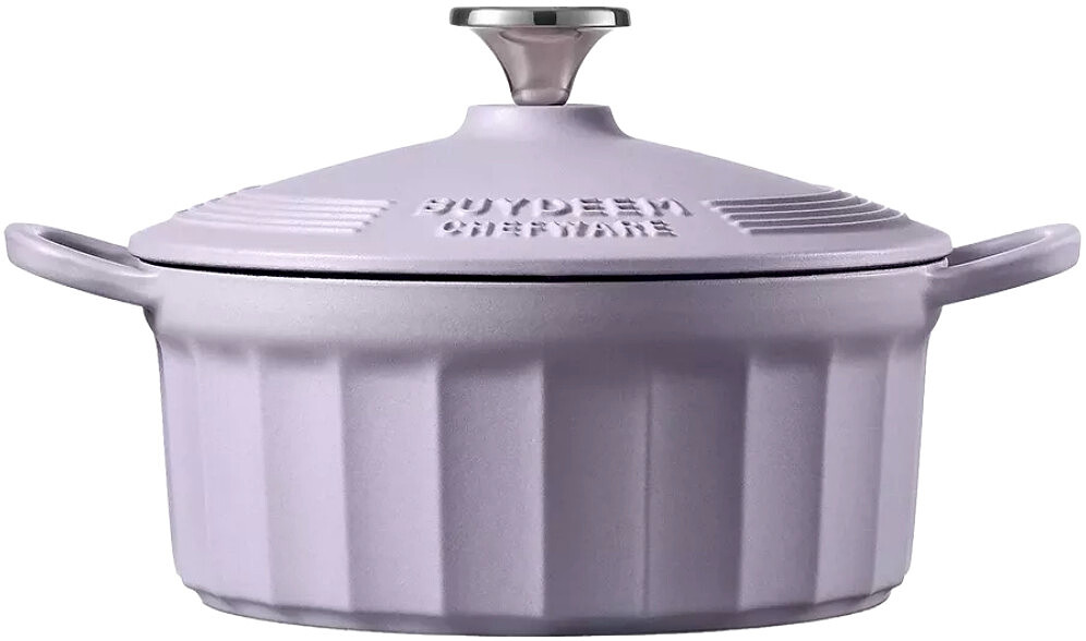 Garnek żeliwny Buydeem CP521 2,9 l Fioletowy