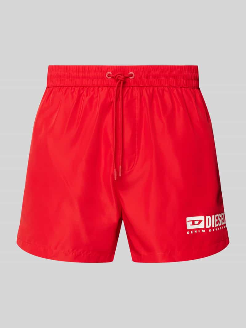 Spodenki kąpielowe z nadrukiem z logo model ‘KEN’